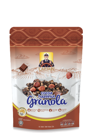 granola cocoa hazelnut-220g