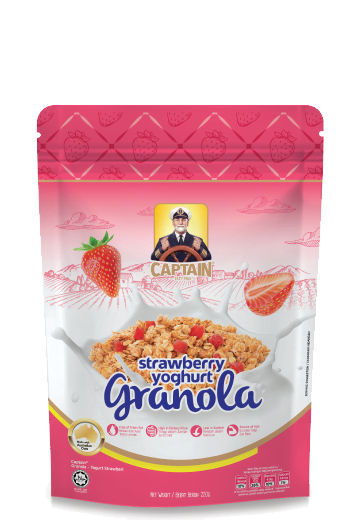 granola strawberry yoghurt-220g