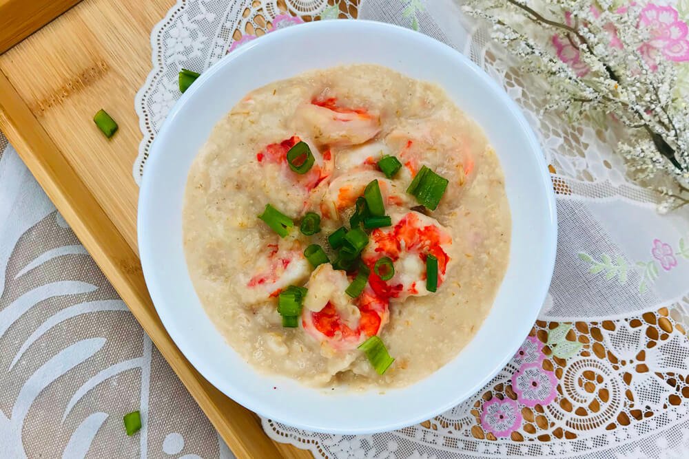 Shrimp Oat Porridge