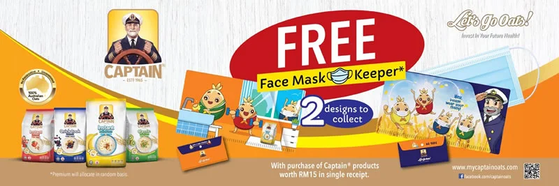 Captain® Face Mask Keeper Promotion