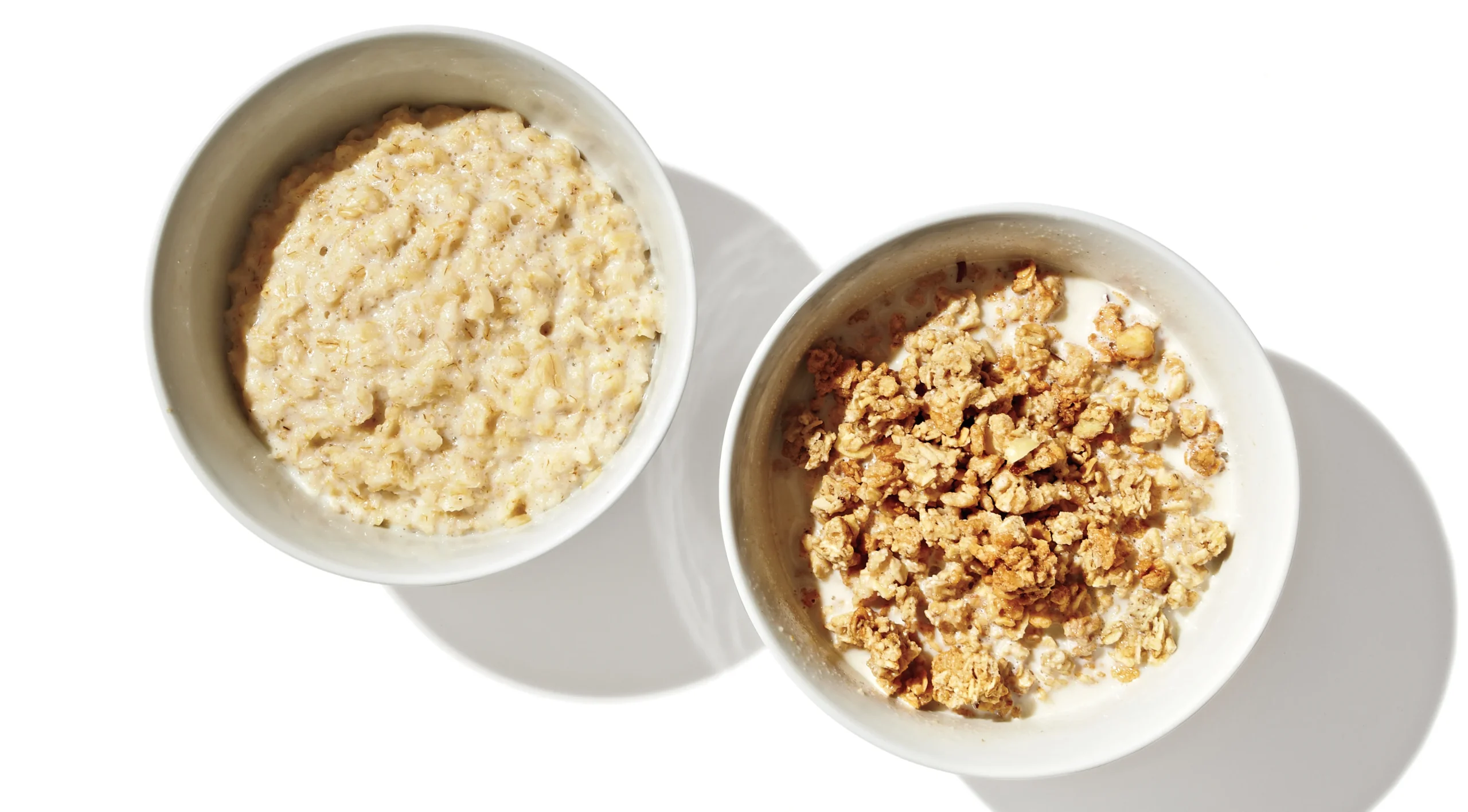oatmeal vs granola