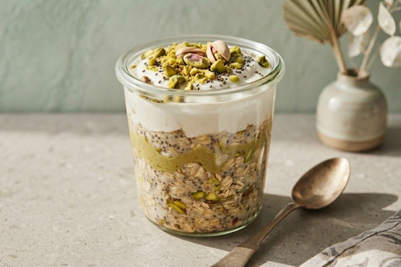 Pistachio Overnight Oats-cover